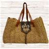 Image 2 : Black Outrigger Leather Belt & Nola Raffia Tote + Archie Comics Bracelets