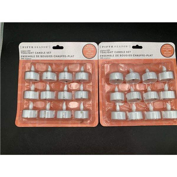 Fifth Season 12pc LED Tealight Candle (2 x 12)