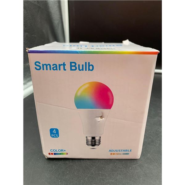 Smart Bulb 4pcs, Adjustable