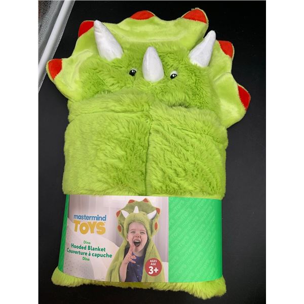 Mastermind Toys Dino Hooded Blanket