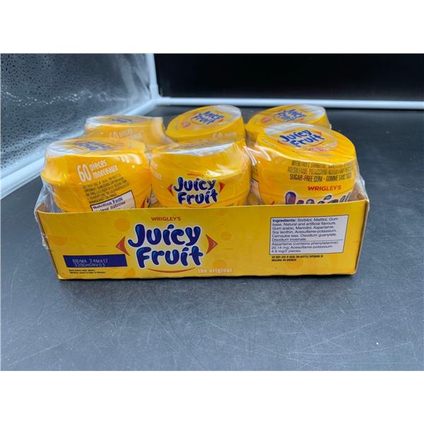 Juicy Fruit Gum (6 x 60pcs)