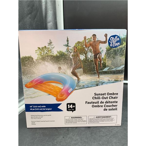 Stella & Finn Sunset Ombre Chill-Out Chair