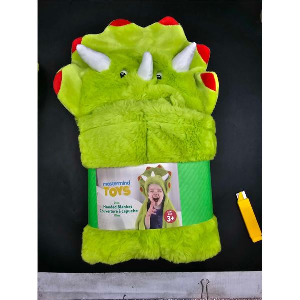 Mastermind Toys Dino Hooded Blanket