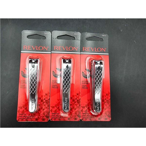 Revlon Nail Clippers (3ct)
