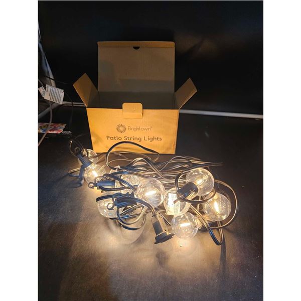 Outdoor String Light 12 socket base, black