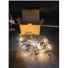 324  Outdoor String Light 12 socket base, black