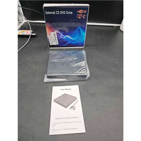 Eternal CD DVD Drive Guamar 5-in-1 External DVD Drive