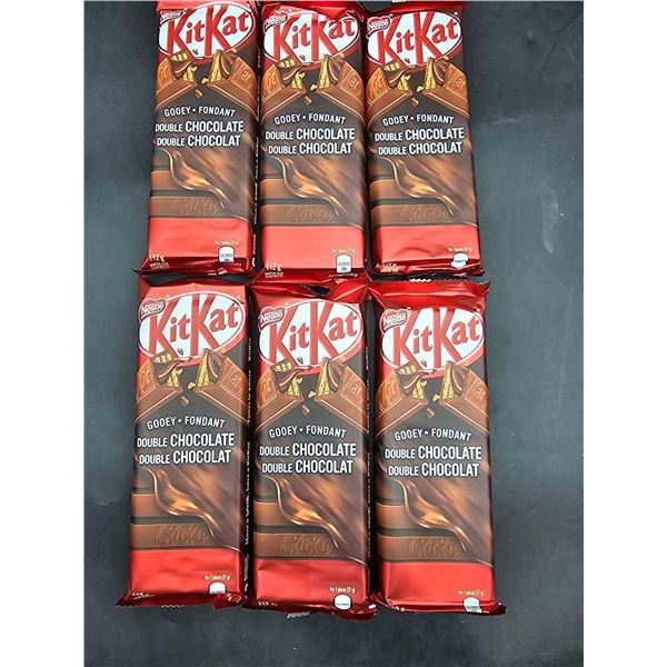 KitKat Gooey Double Chocolate Candy Bars (6 x 37g)