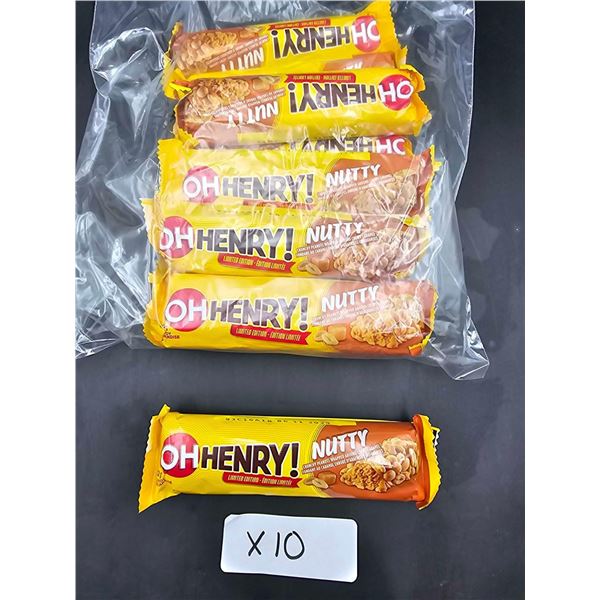 Oh Henry Nutty Candy Bars (10 x 52g)
