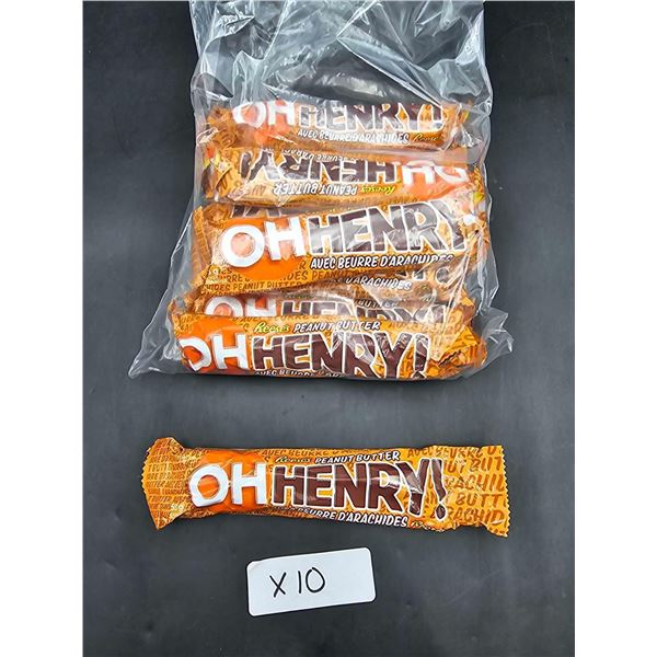 Oh Henry Reese's Peanut Butter Candy Bars (10 x 52g)