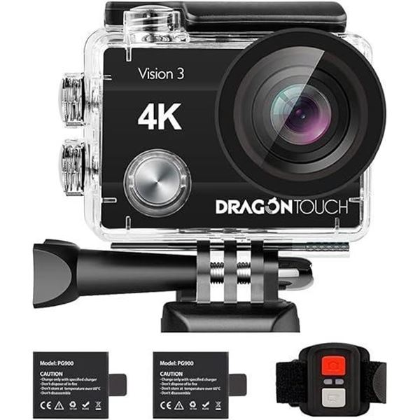 Dragon Touch vision 3 4K sports camera
