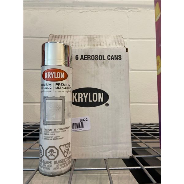 Krylon Premium Metallic Original Chrome 6 x 227g