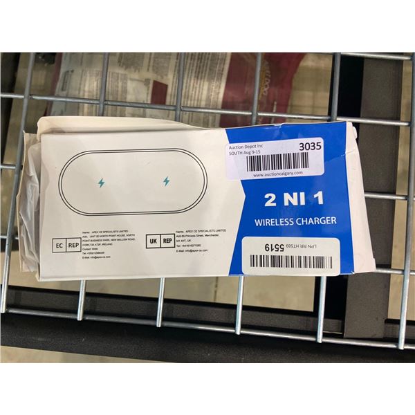 2 in 1 Wireless Charger