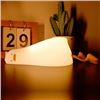 Image 1 : Lying Flat Duck Night Light, Anywin Cute Light Up Duck Soft Silicone Nursery Night Lamp with Touch C