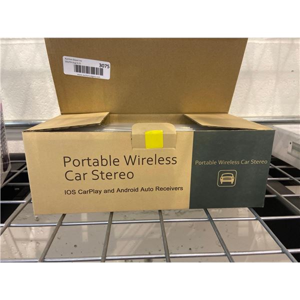 Portable Wireless Car Sterio