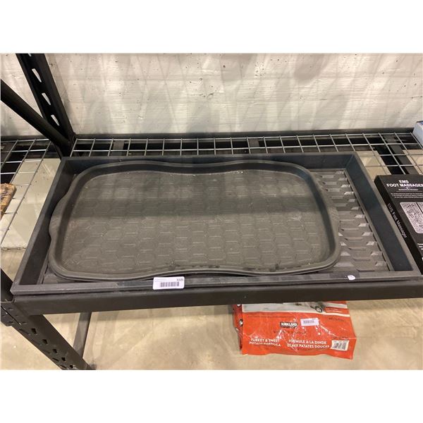 Lot of 2 Plastic Boot Trays