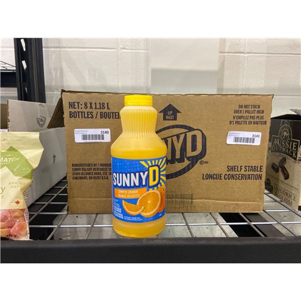 Sunny D Smooth Orange 8 x 1.18L