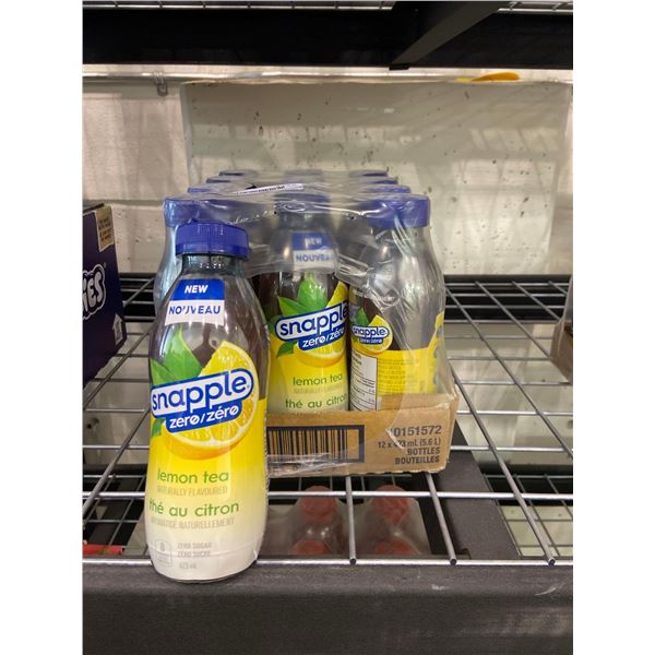 Snapple Zero Lemon Tea 12 x 473ml