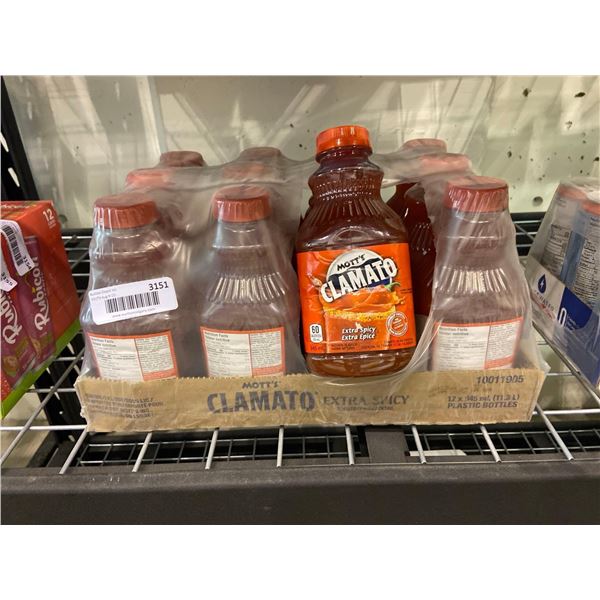 Mott's Clamato Extra Spicy 12 x 945ml