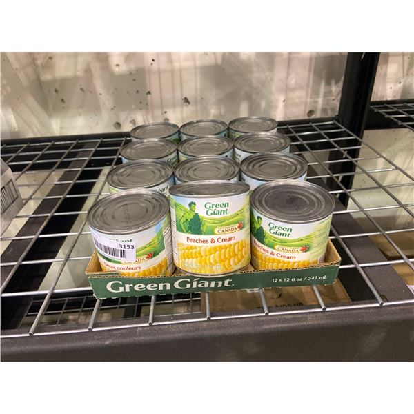 Green Giant Peaches & Cream Corn 12 x 341ml
