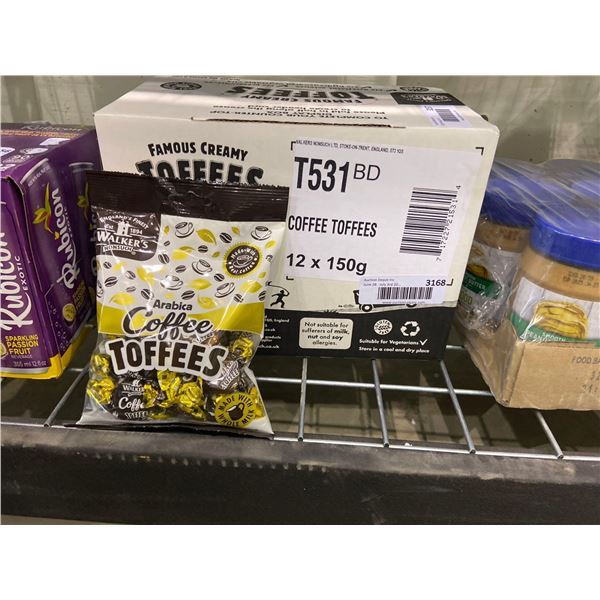 Arabica Coffee Toffees 12 x 150g