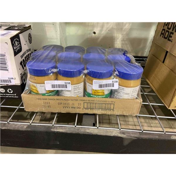 Smooth Peanut Butter 12 x 500g