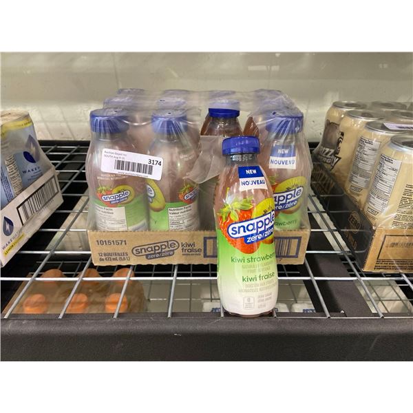 Snapple Zero Kiwi Strawberry 12 x 473ml