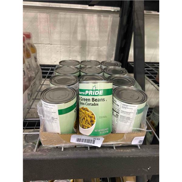 North Pride Cut Green Beans 12 x 411g