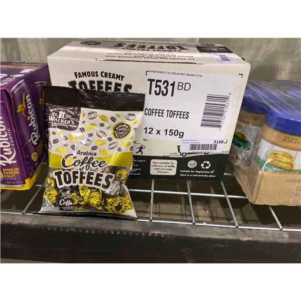 Arabica Coffee Toffees 12 x 150g