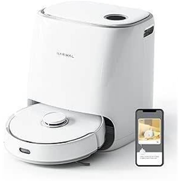 NARWAL Freo Robot Vacuum and Mop Comb, Washing & Drying, Dirt Sense Ultra Clean, Auto Add Cleaner, L