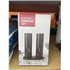 Image 2 : Electric Salt and Pepper Grinder Set USB Rechargeable - No Battery Need Automatic Salt & Pepper Mill