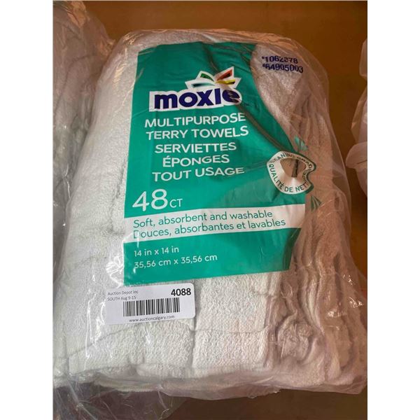 Moxie Multipurpose Terry Towels 48 Count