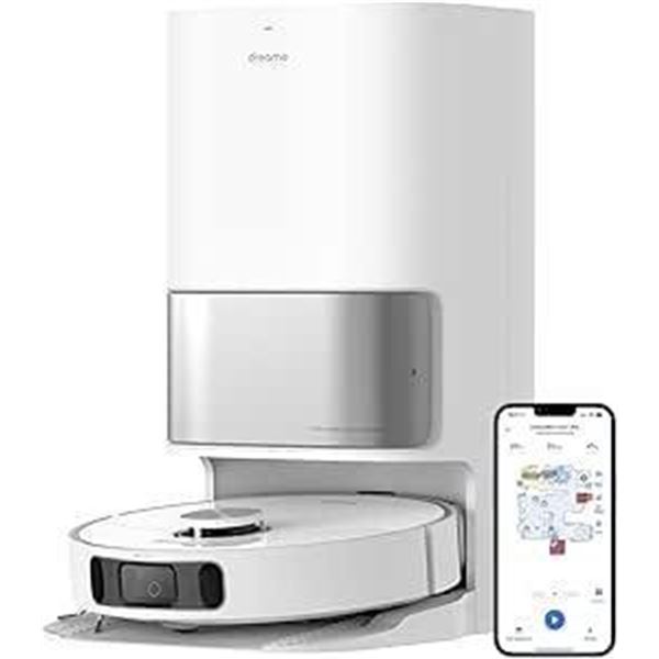 dreame L10s Ultra Robot Vacuum and Mop Combo, Auto Mop Cleaning and Drying, Self-refilling and Self-