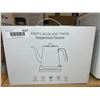 Image 2 : Electric Gooseneck Kettle 0.8L for Pour Over Coffee and Tea, Food Grade 304 Stainless Steel, 1000W Q