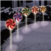 Image 1 : Brite Star Candy Lollipop Pathway Christmas Lights - Color Changing 5.25-inch Pathmarker Ideal for O