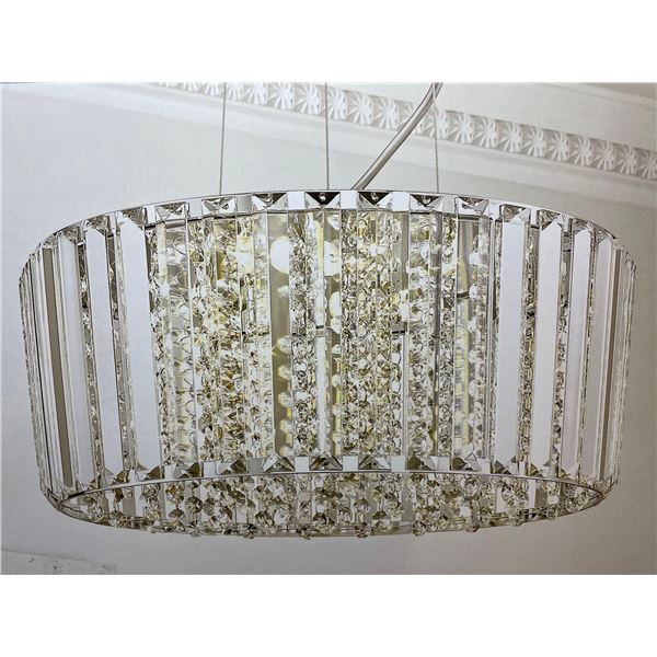 OVE Patience Round Chandelier with Integrated LED