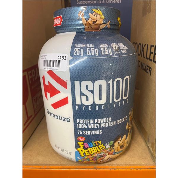ISO100 Hydrolyzed 100% Whey Protein Isolate Fruity Pebbles 5lbs