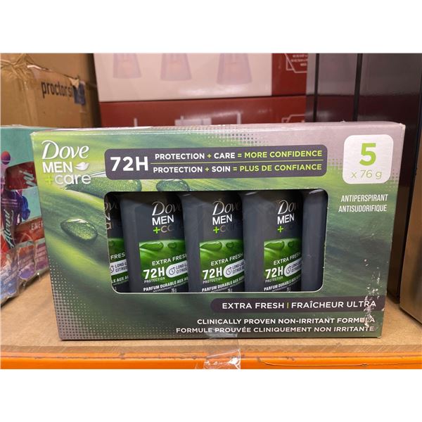 Dove Men + Care Extra Fresh Antiperspirant 5 x 76g