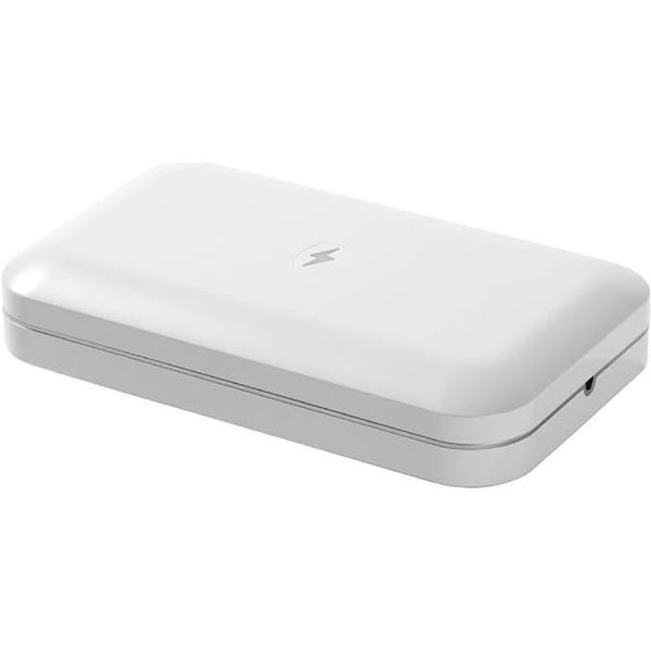 PhoneSoap 3 UV Cell Phone Sanitizer & Dual Universal Cell Phone Charger Box | Patented & Clinically 