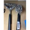 Image 2 : 2 Pack BBQ Grill Brush, 18 inch bbq accessories, BBQ Cleaning Brush Safe Bristle Free BBQ Brush,100%