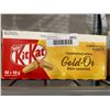Image 1 : CASE LOT- Nestle KitKat Gold Caramelized White Chocolate Wafer Bars 48 x 45g