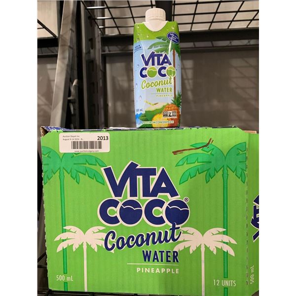 CASE LOT- Vita Coco Pineapple Flavoured Coconut Water 12 x 500ml