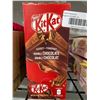 Image 1 : CASE LOT- Nestle KitKat Gooey Double Chocolate Wafer Bars 15 x 112g