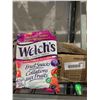 Image 1 : CASE LOT- Welch's Real Fruit Berries 'n Cherries Fruit Snacks 12 x 140g