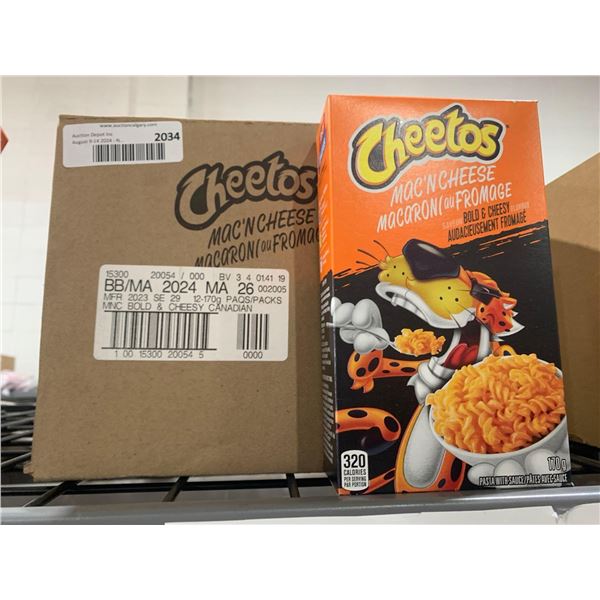 CASE LOT- Cheetos Bold & Cheesy Mac 'n Cheese 12 x 170g