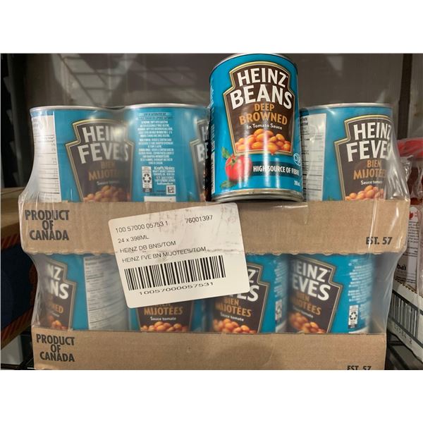 CASE LOT- Heinz Beans Deep Browned in Tomato Sauce 25 x 398ml