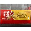 Image 1 : CASE LOT- Nestle KitKat Gold Caramelized White Chocolate Wafer Bars 48 x 45g