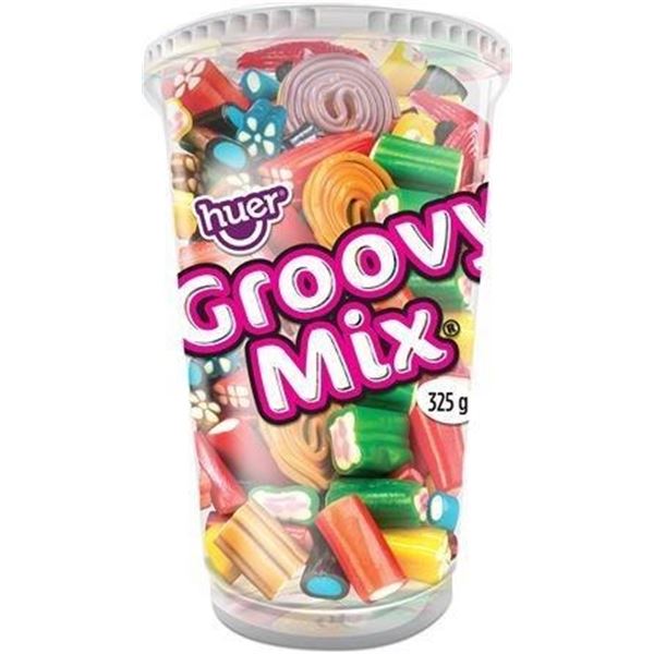 CASE LOT- Huer Super Cup Groovy Candy Mix 12 x 325g