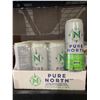Image 1 : CASE LOT- Pure North Energy Seltzer Cucumber Lime 12 x 355ml