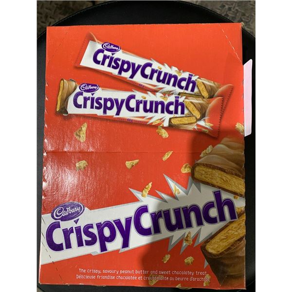 CASE LOT- Crispy Crunch Peanut Butter Filled Candy Bars 24 x 48g